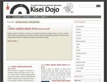 Tablet Screenshot of escuelakisei.com